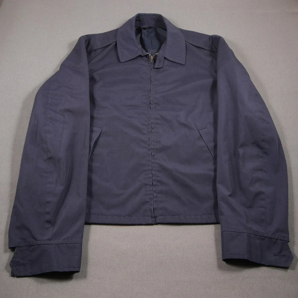 70s US Air Force Lightweight Marshall Ray USAF Military Utility Men Jacket 38L